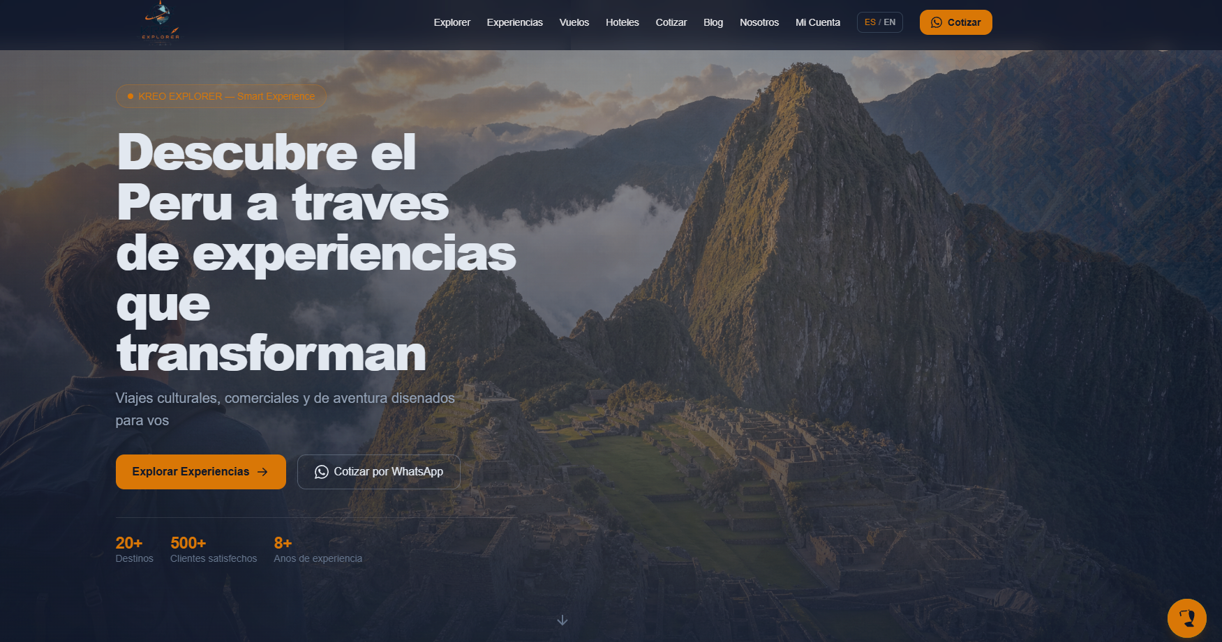 KREO Explorer — Experiencias y Assessment