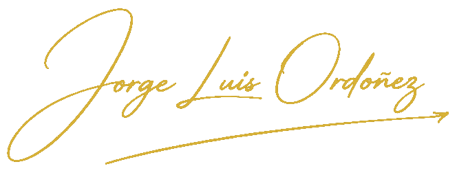Firma de Jorge Luis Ordoñez
